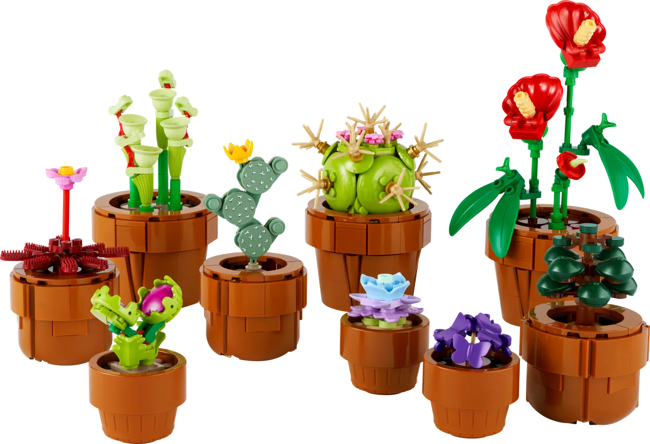 Miniplantjes LEGO-set