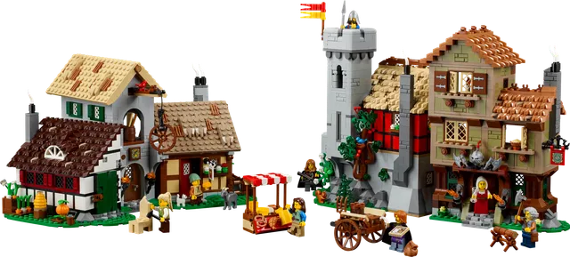 Medieval Town Square LEGO-set