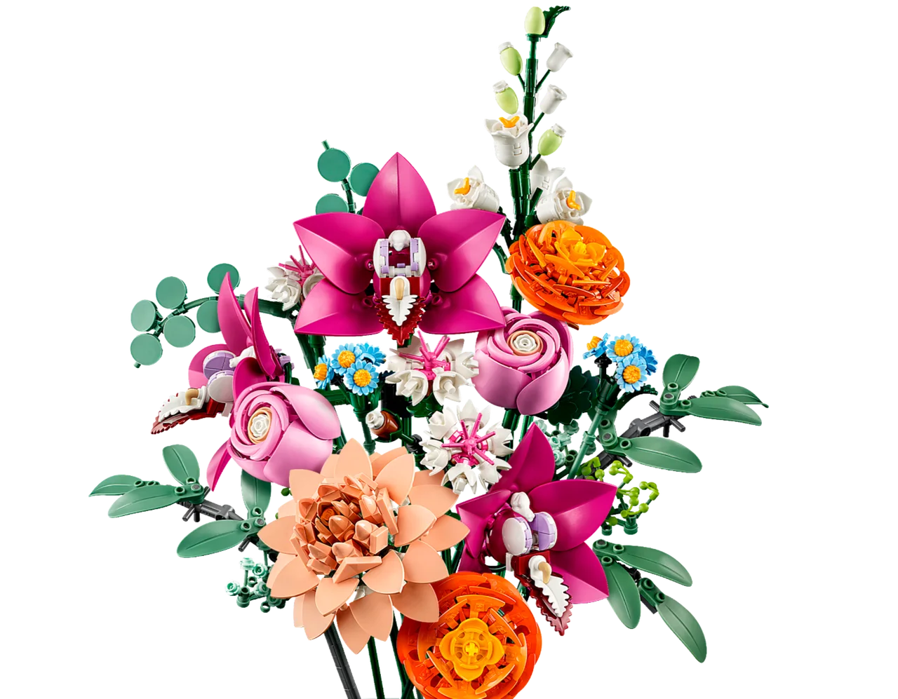 Roze boeket LEGO-set