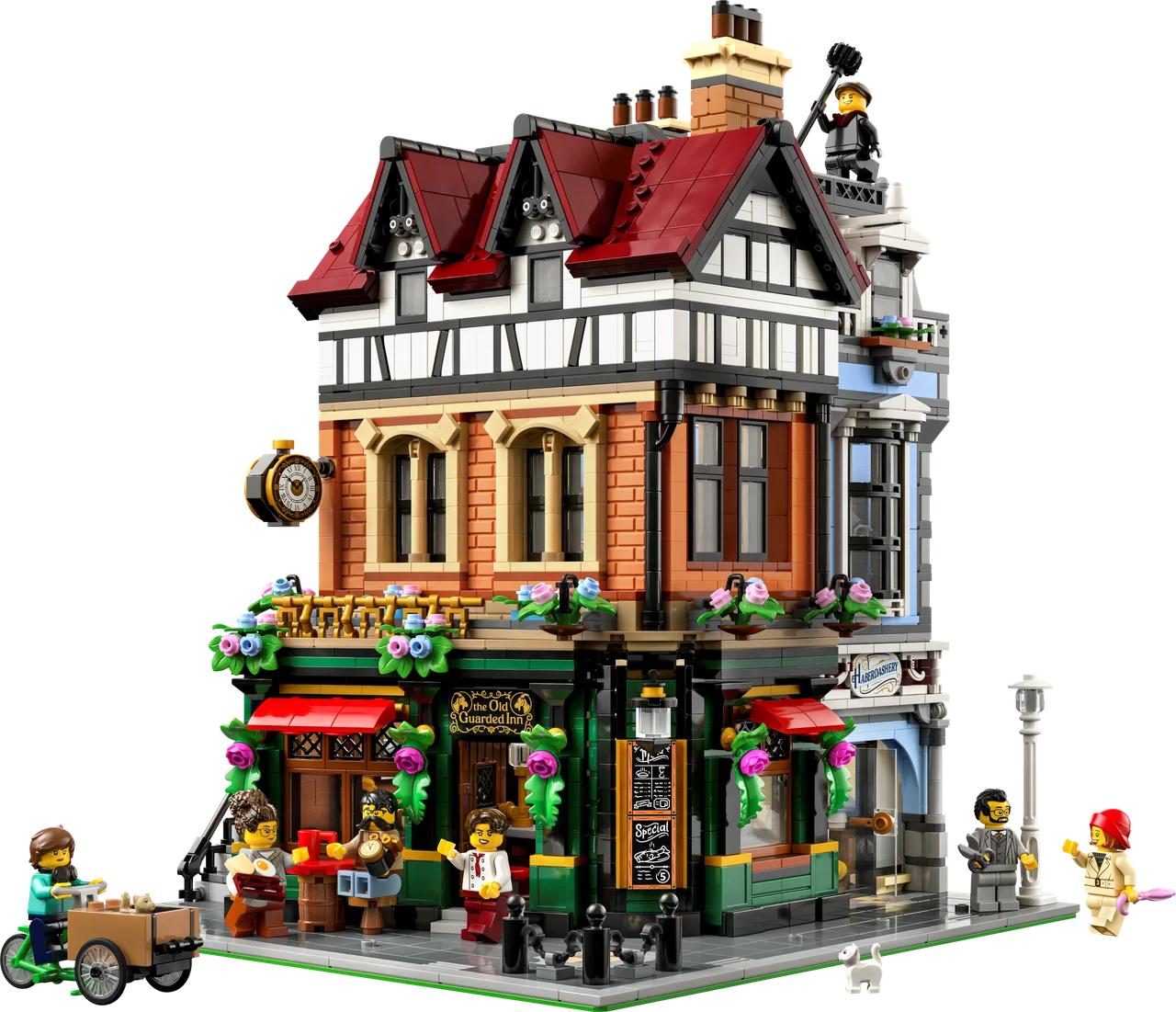 Hoekpand in tudorstijl LEGO-set
