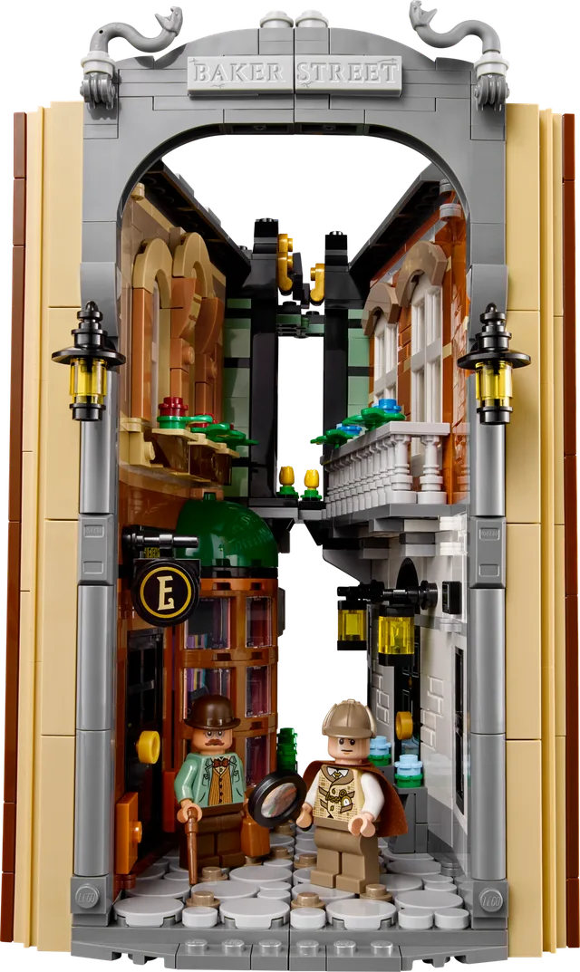 Boekensteun: Sherlock Holmes LEGO-set
