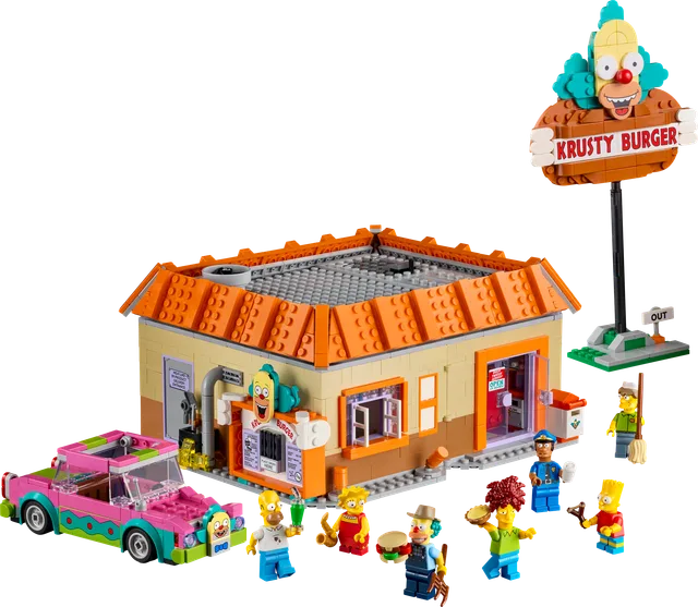 The Simpsons: Krusty Burger LEGO-set