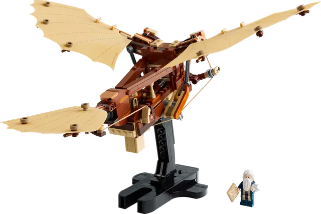 De vliegmachine van Leonardo da Vinci LEGO-set