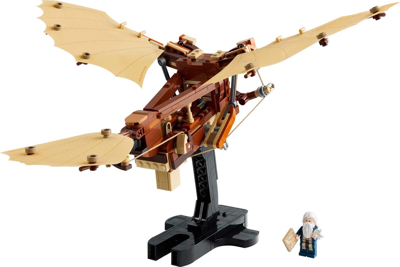 De vliegmachine van Leonardo da Vinci LEGO-set