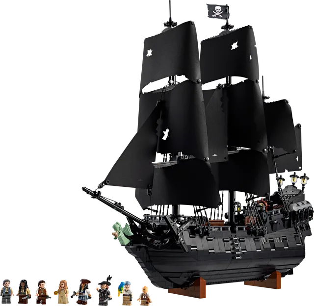 Het piratenschip van kapitein Jack Sparrow LEGO-set