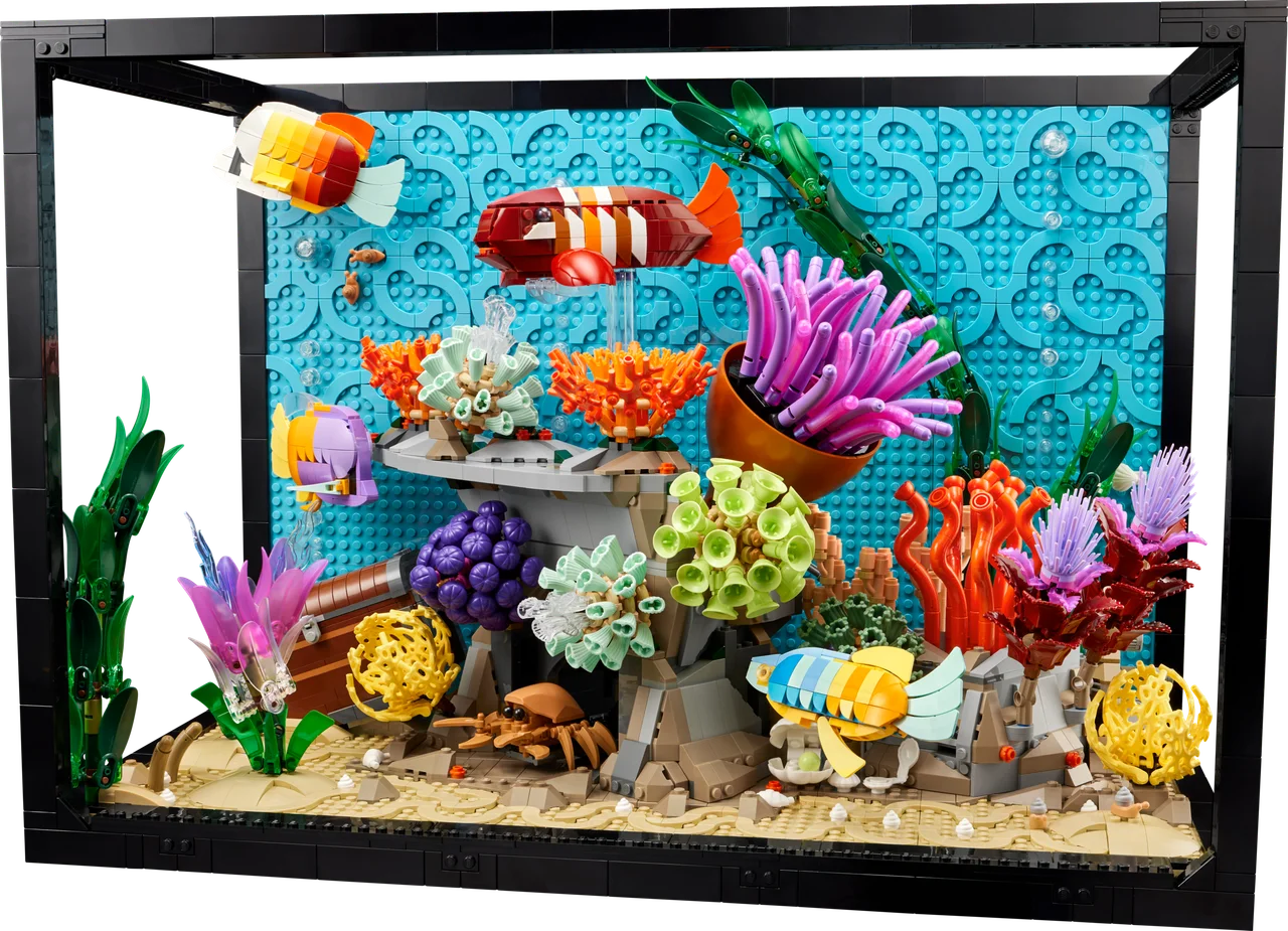 Tropisch aquarium LEGO-set
