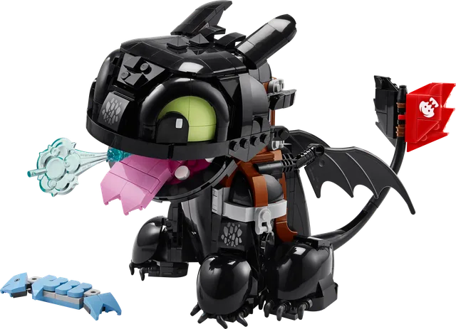 Hoe tem je een draak: Tandloos LEGO-set
