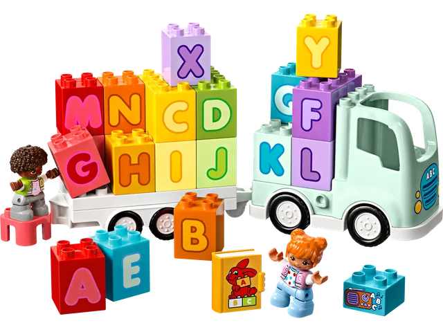 Alfabetvrachtwagen LEGO-set