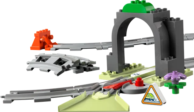 Treintunnel en rails uitbreidingsset LEGO-set