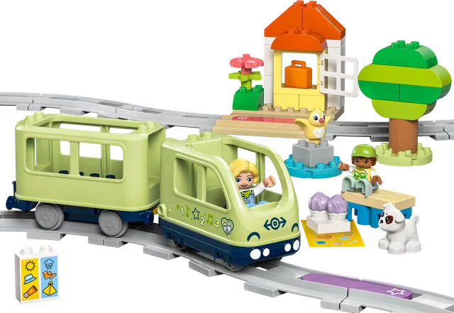 Interactieve avonturentrein LEGO-set