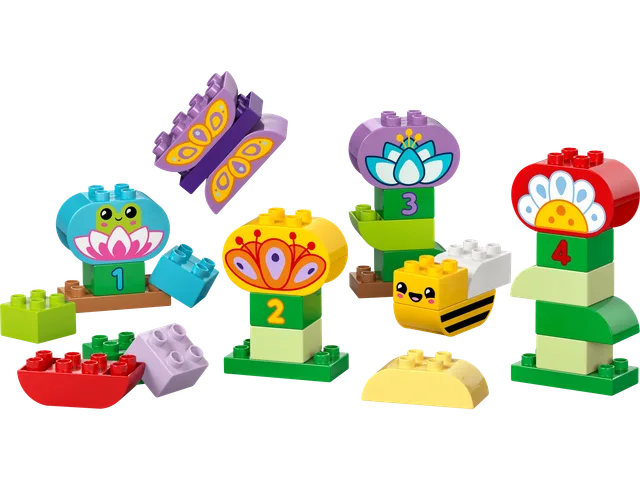 Creatieve bloementuin LEGO-set