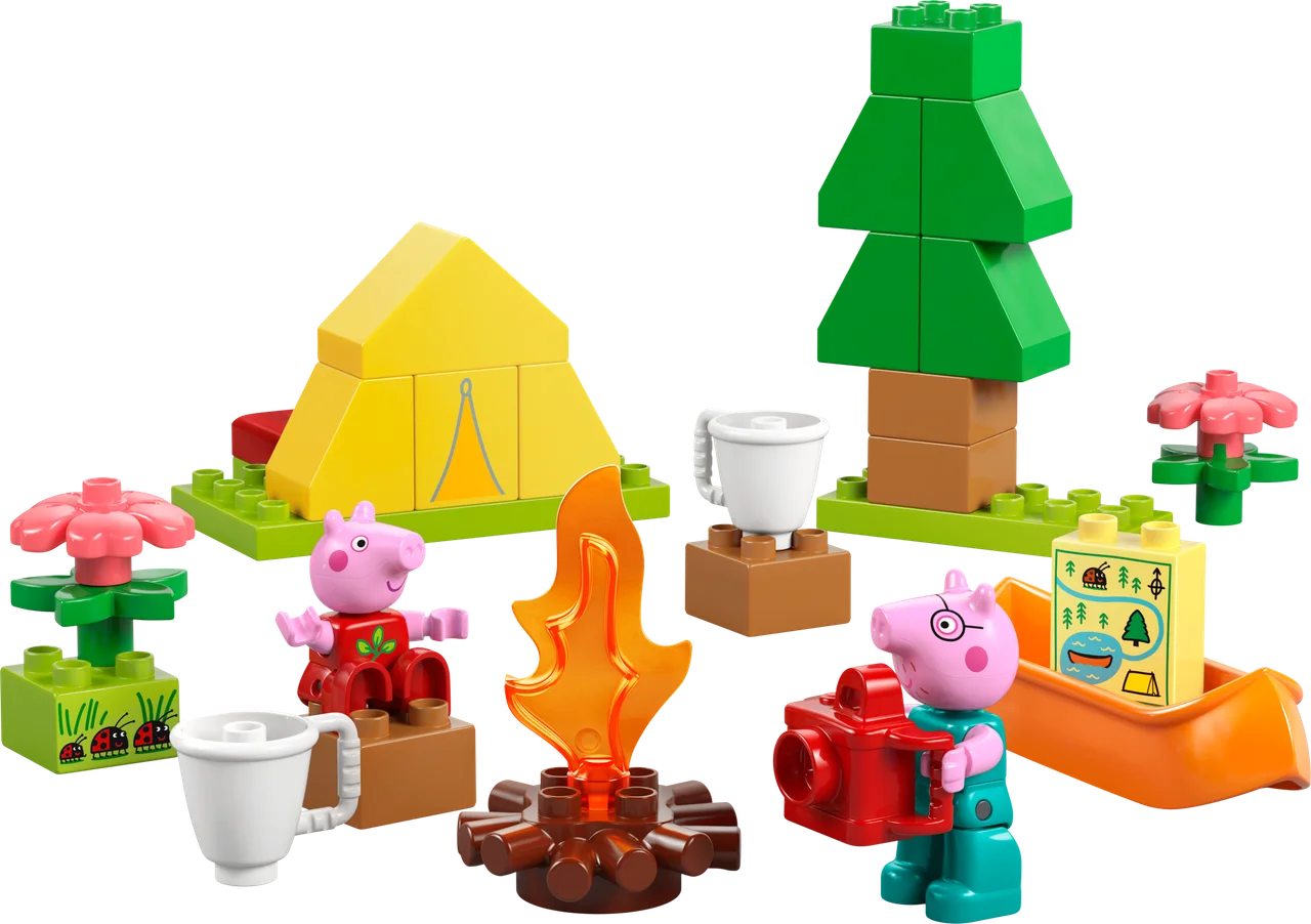 Kampeertrip LEGO-set