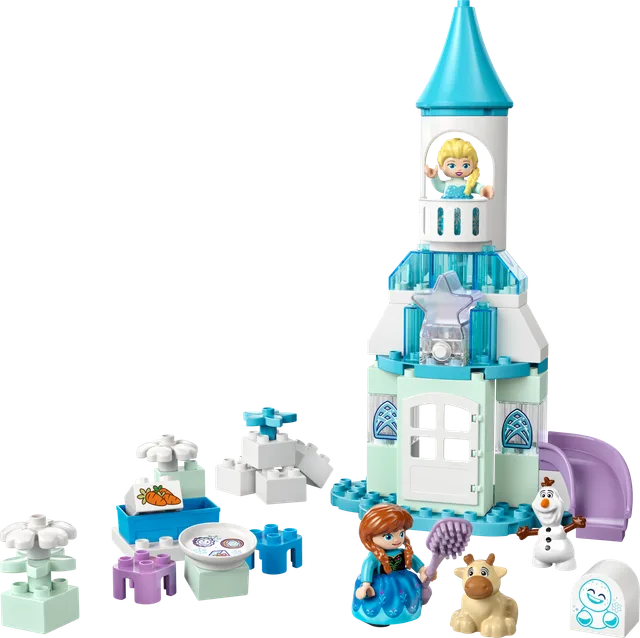 Anna en Elsa's Frozen kasteelfeest LEGO-set