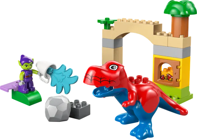 Dinosaurus Spidey-Rex vs. Green Goblin LEGO-set