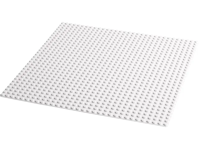 Witte bouwplaat LEGO-set