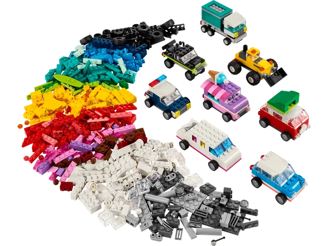 Creatieve voertuigen LEGO-set