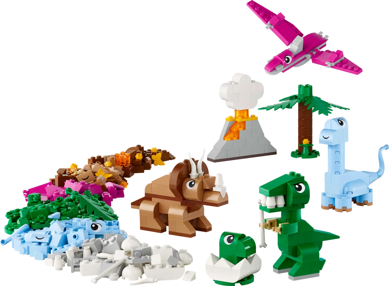 Creatieve dinosaurussen LEGO-set
