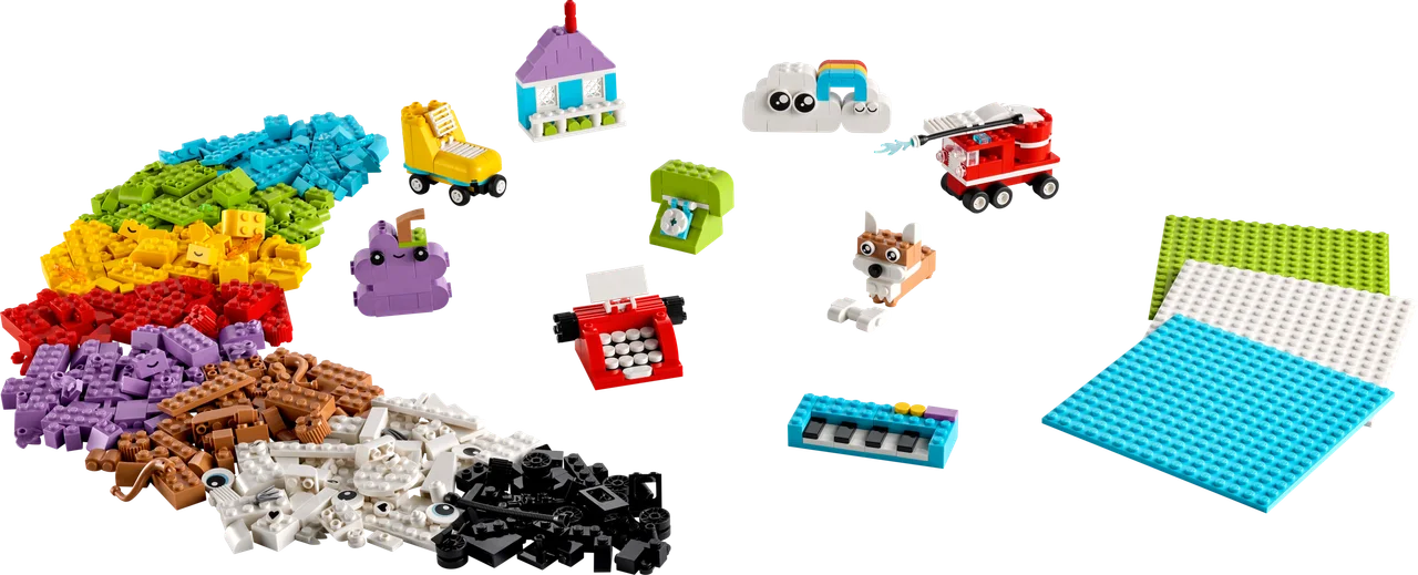 Creatieve bouw- en speeldoos LEGO-set