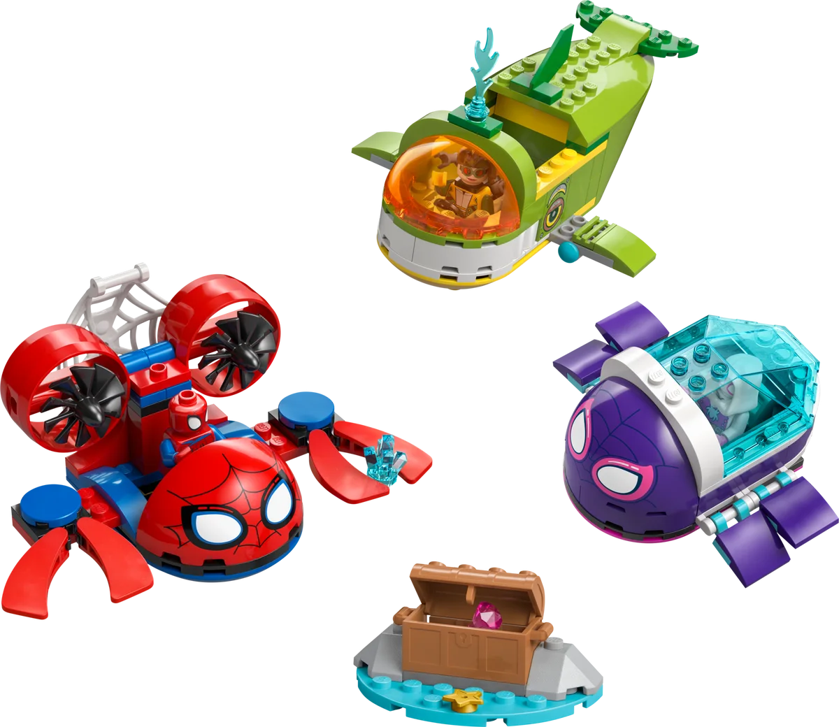 Spidey: onderwatervoertuigen LEGO-set