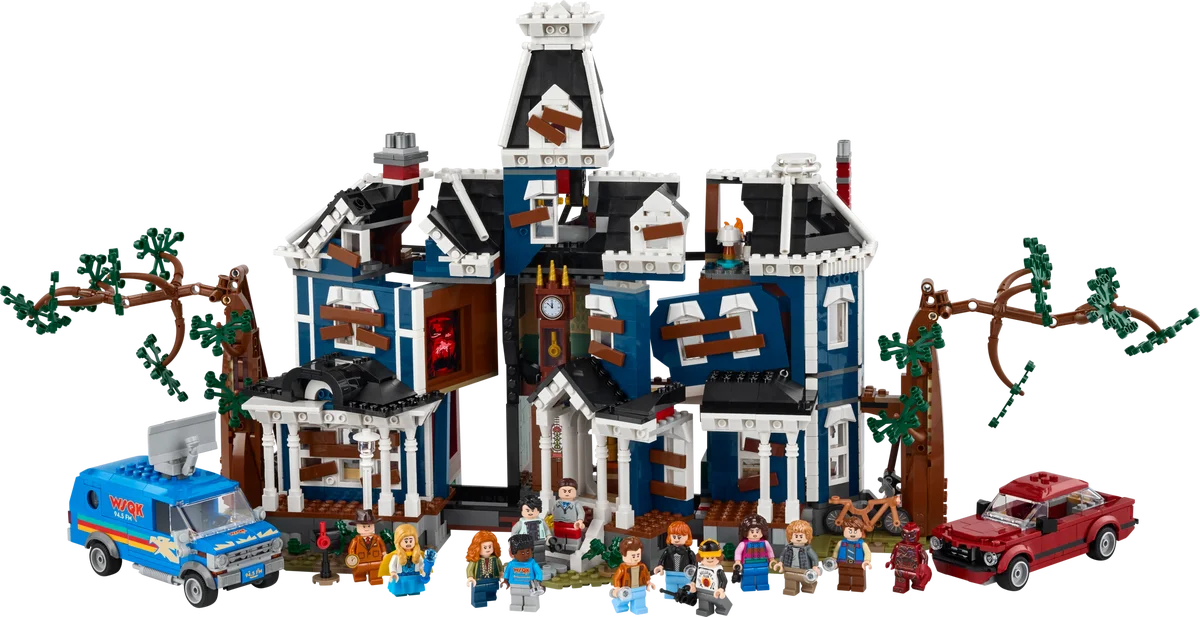 Stranger Things: Het huis van de familie Creel LEGO-set