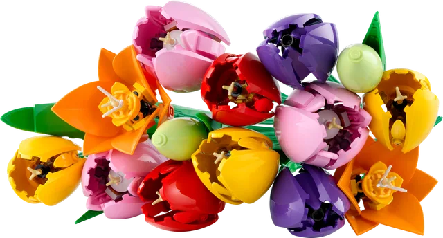 Boeket met tulpen LEGO-set