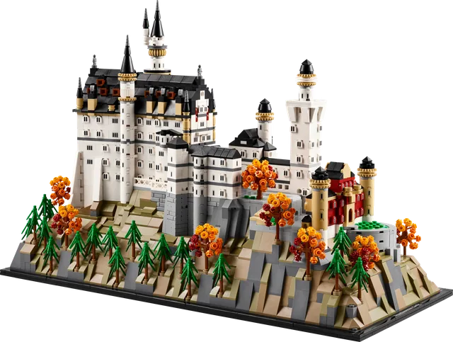 Strakke gebouwen LEGO