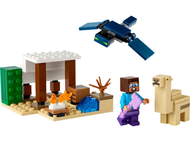 Steve's Desert Expedition LEGO-set