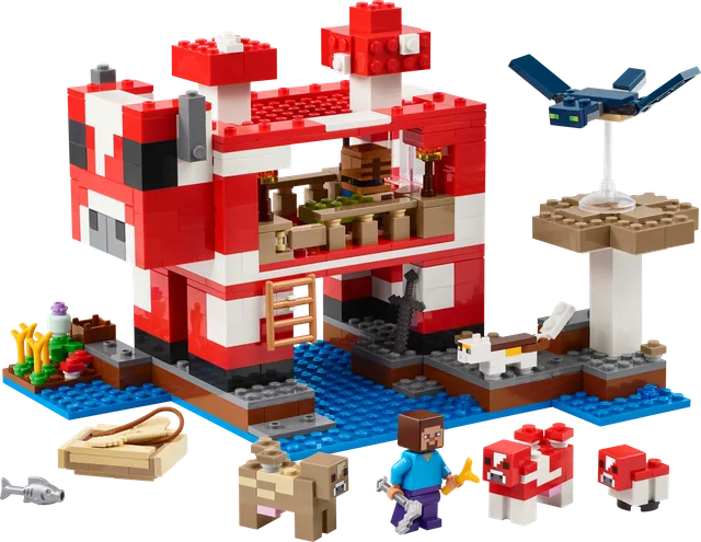 The Mooshroom House LEGO-set
