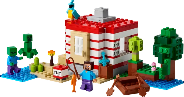 The TNT Jungle House LEGO-set