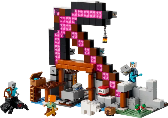 De pikhouweelmijn LEGO-set