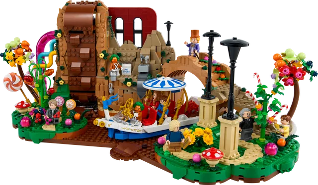 Willy Wonka en de Chocoladefabriek LEGO-set