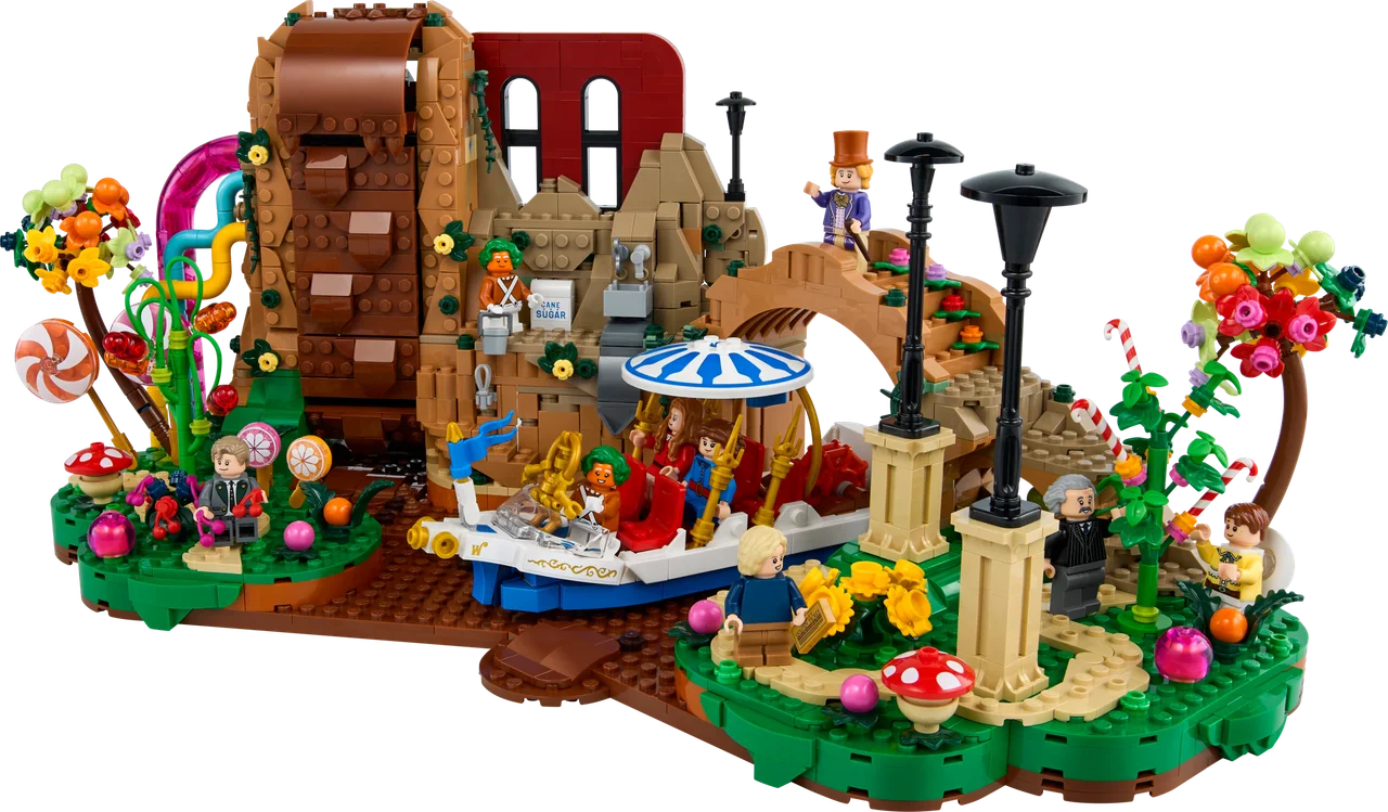 Willy Wonka en de Chocoladefabriek LEGO-set
