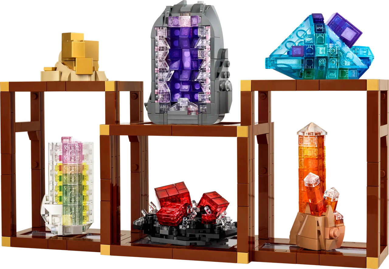 Mineralenverzameling LEGO-set