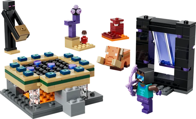 Nether & End Portal Journey LEGO-set