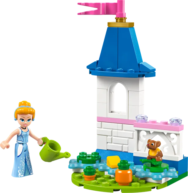 Cinderella's Mini Garden Castle LEGO-set