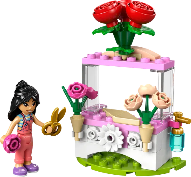Flower Stand with Roses LEGO-set