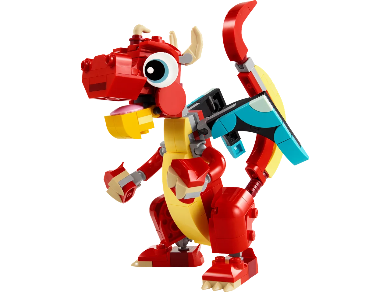Rode draak LEGO-set