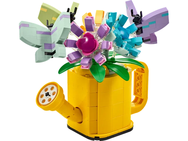 Bloemen in gieter LEGO-set