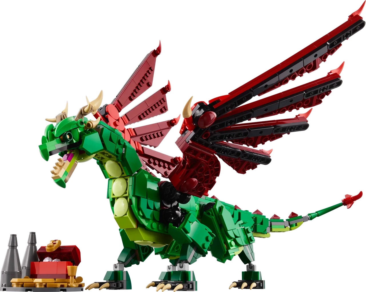 Middeleeuwse draak LEGO-set