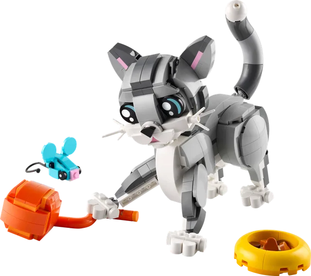 Speelse kat LEGO-set