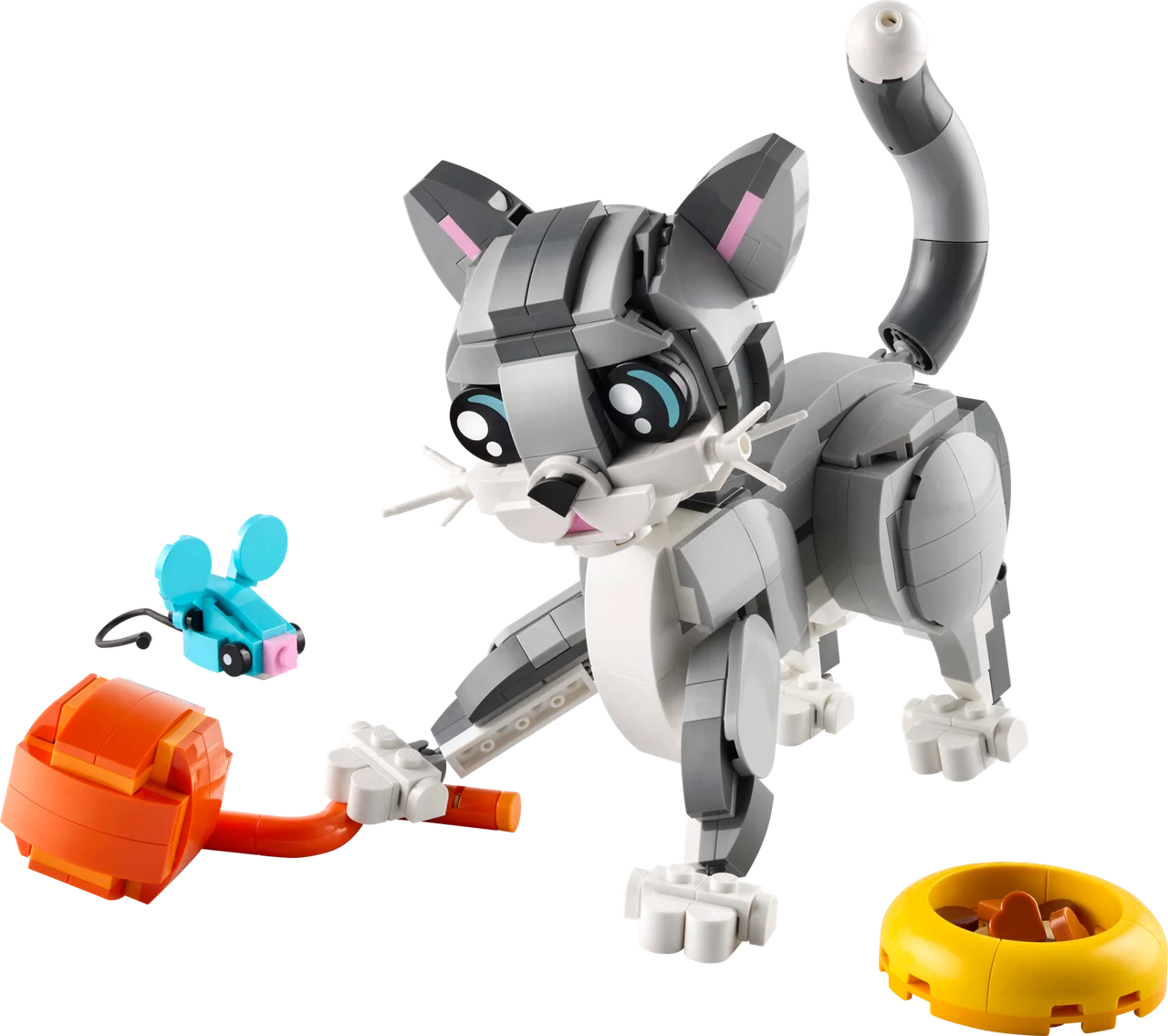 Speelse kat LEGO-set