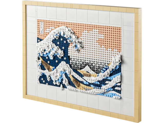 Hokusai - De grote golf LEGO-set