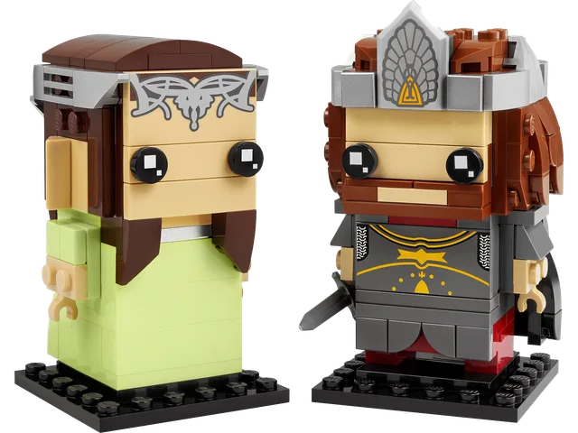 Aragorn and Arwen LEGO-set