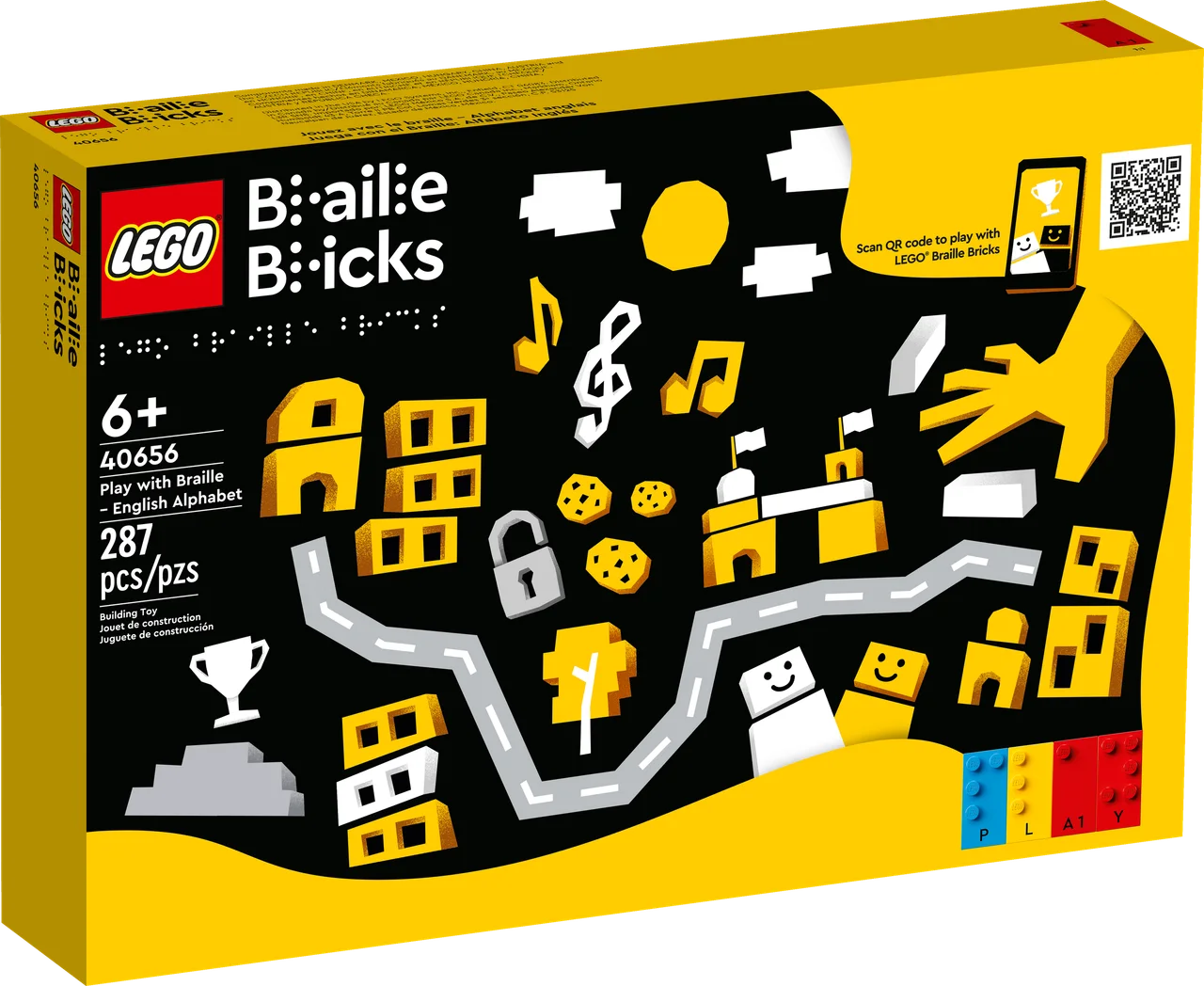 Spelen met braille - Engels alfabet LEGO-set