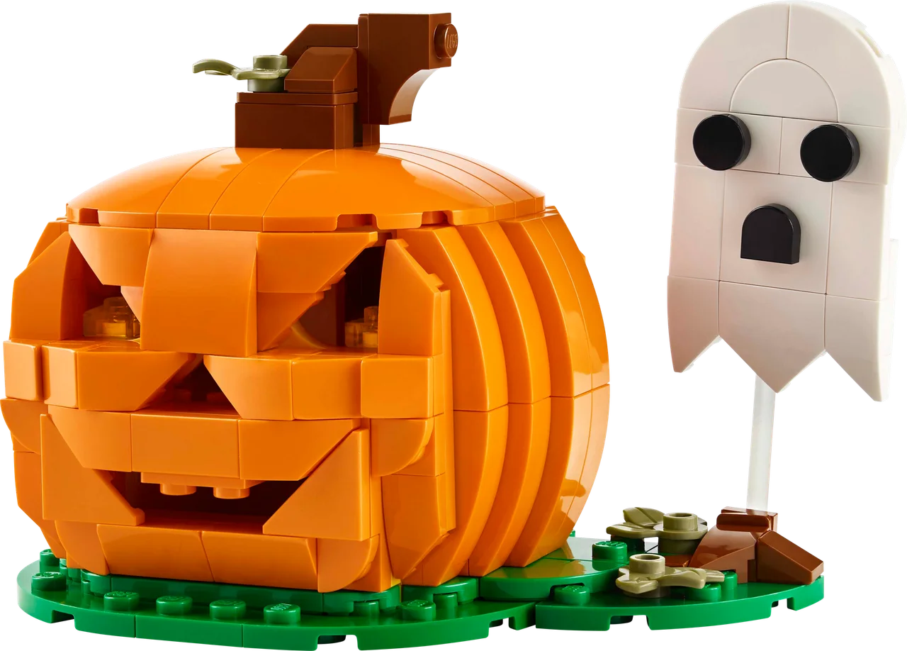 Halloweenpompoen LEGO-set