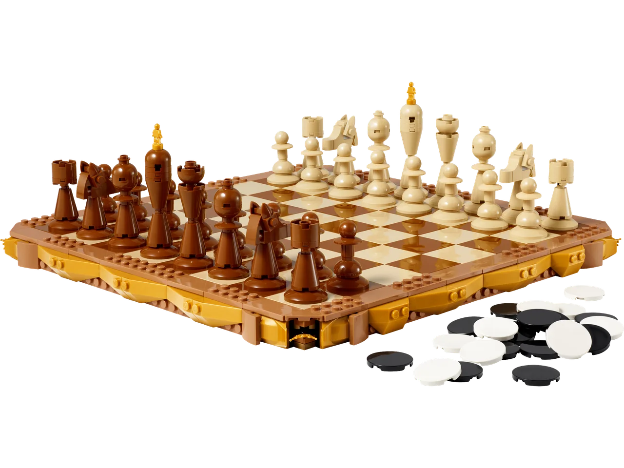 Klassieke schaakset LEGO-set