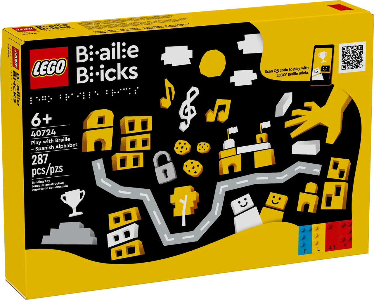 Spelen met braille - Spaans alfabet LEGO-set