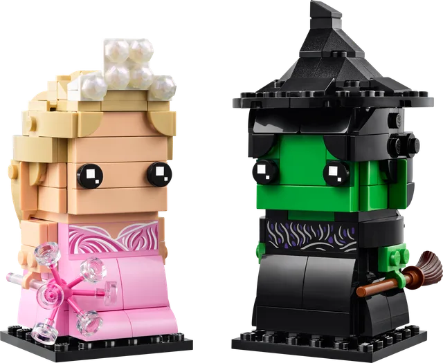 Elphaba en Glinda figuren LEGO-set