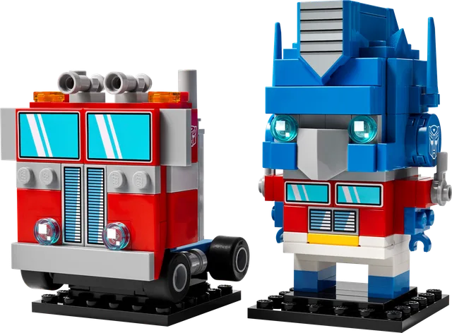 Optimus Prime robot en voertuig LEGO-set