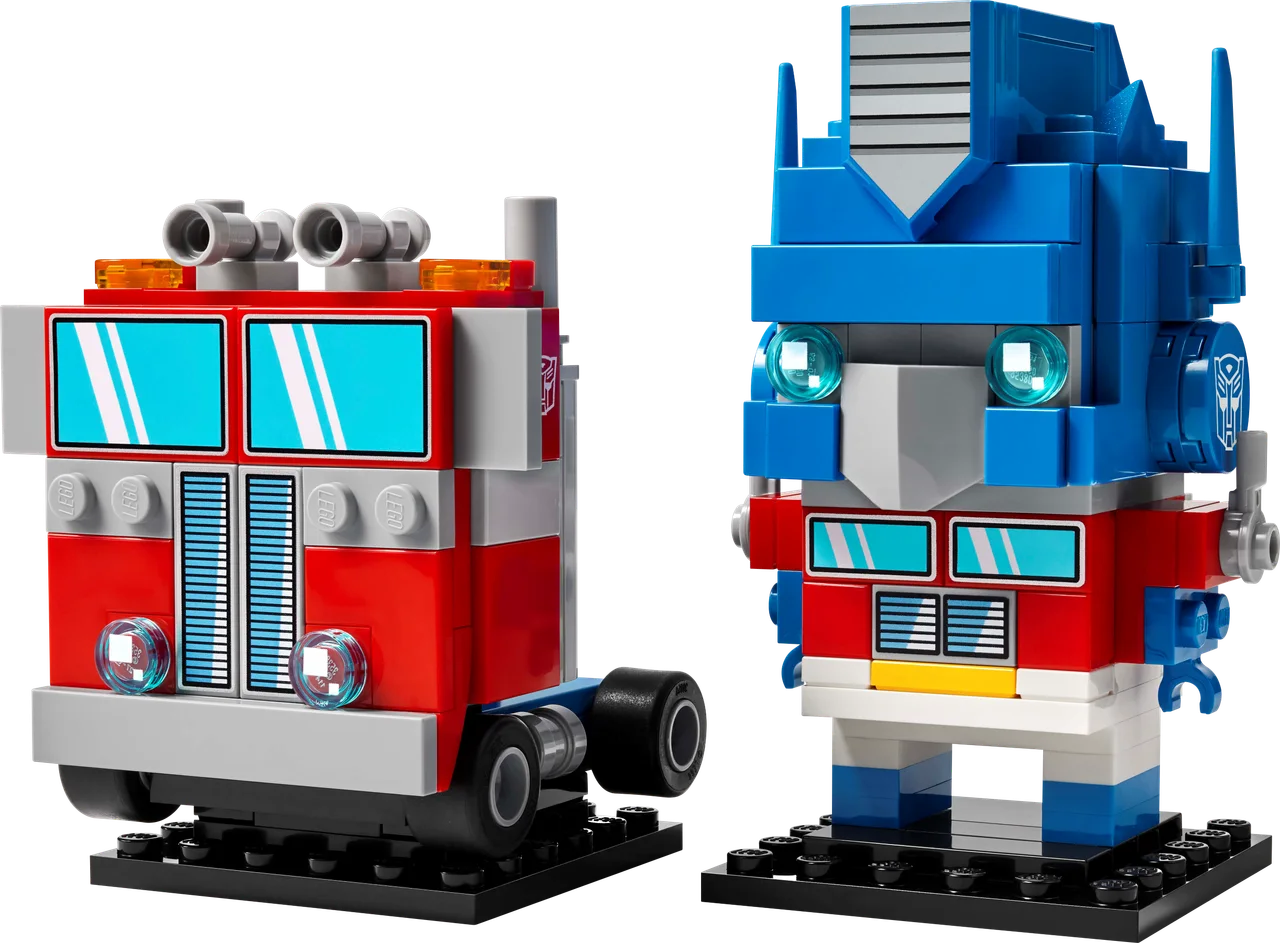 Optimus Prime robot en voertuig LEGO-set